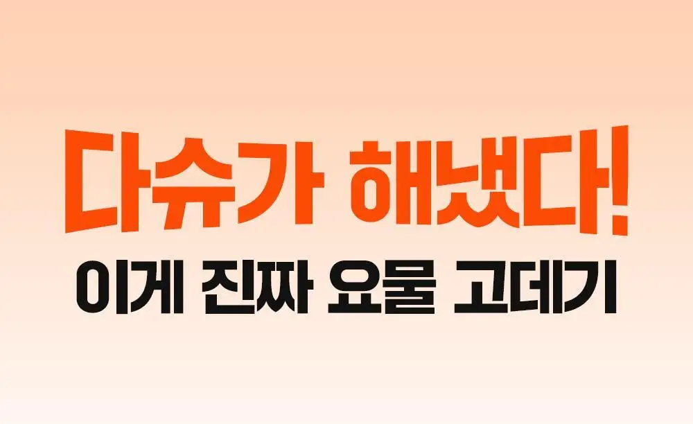 [변우석 고데기] 다슈 데일리 이지 슬림 스타일러 상세페이지 6